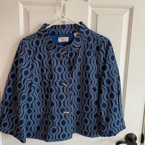 Original Penguin Jackets & Blazers - Penguin geometric Navy Blue Blazer - Size Large